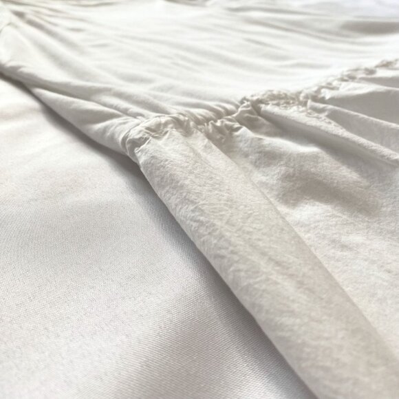 JAMES PERSE WHITE SLEEVELESS UTILITY TANK DRESS - LARGE - Picture 9 of 11